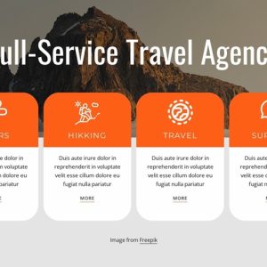 Travel Agency Website Service